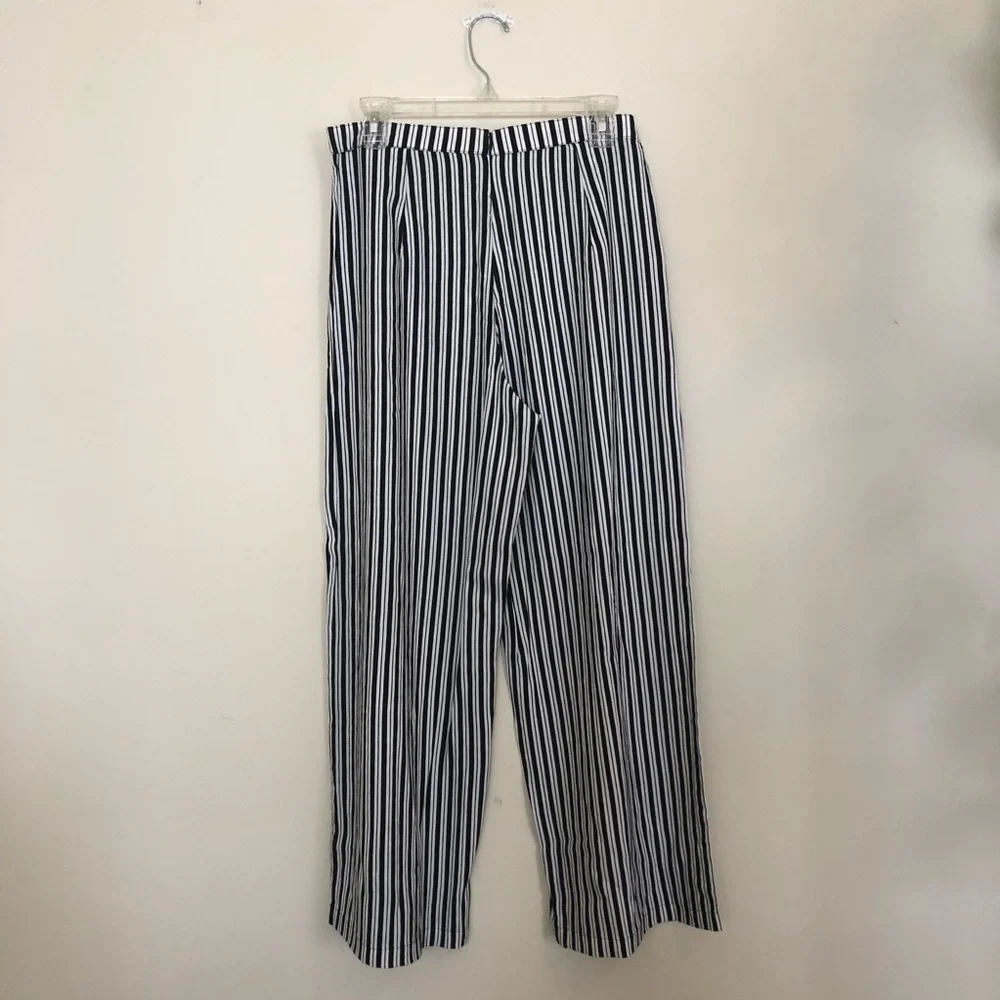 Motel x Dolls Kill Ari Striped Palazzo Pants - Picture 4 of 7